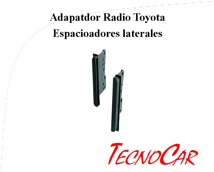 Adaptador radio Toyota Lateral